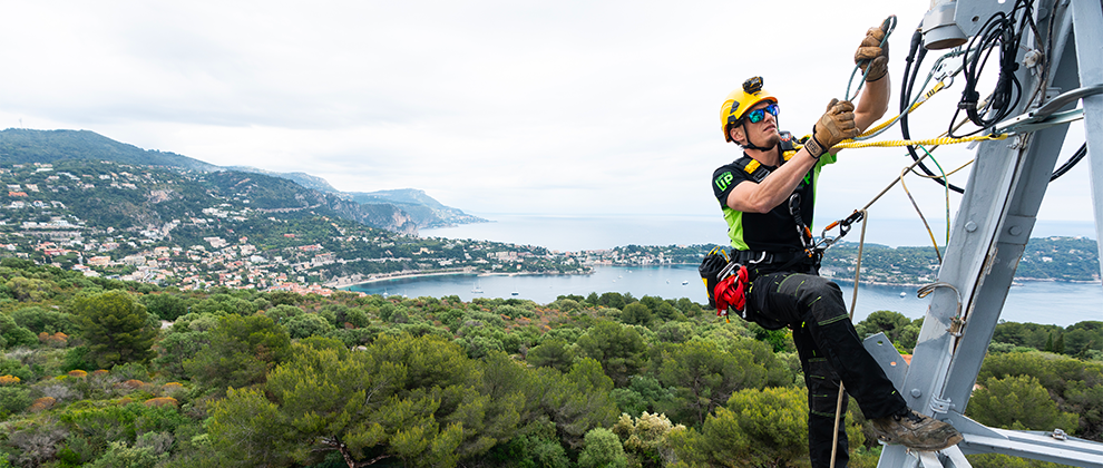 Cálculo de altura libre · Imagen de referencia Petzl